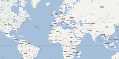 梵蒂冈的世界地图